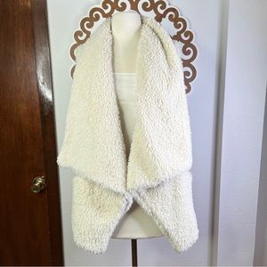 Democracy faux fur vest